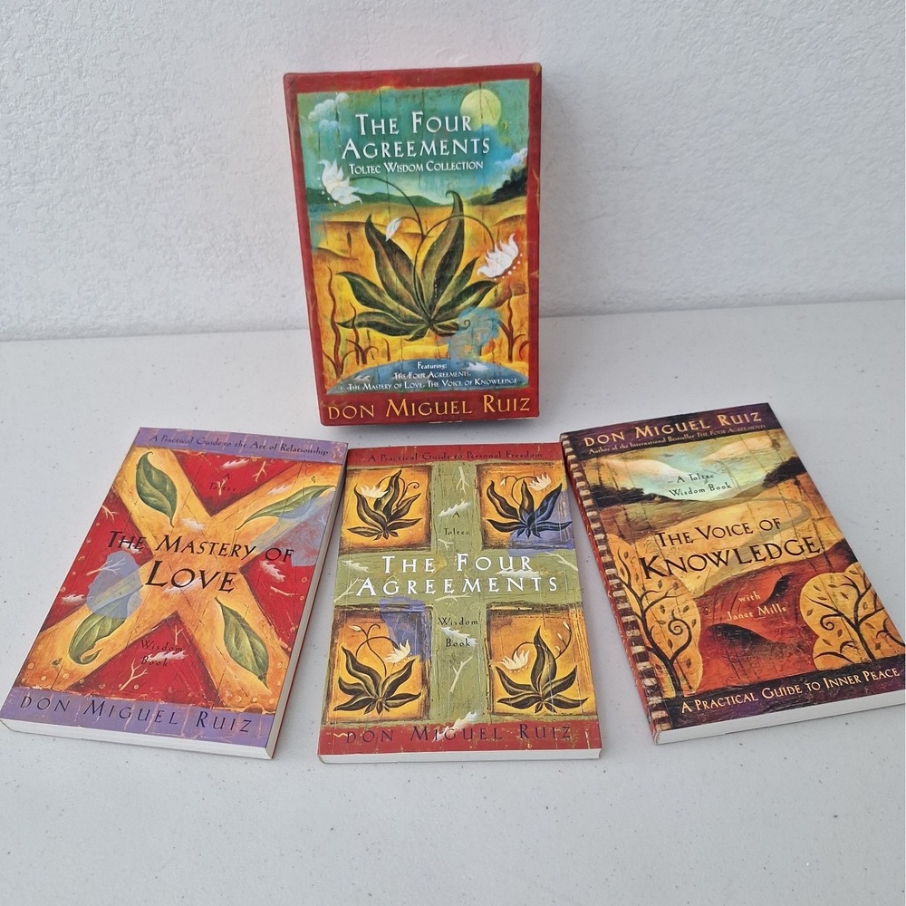 The Four Agreements Toltec Wisdom Collection:3-Book Boxed Set by Don Miguel Ruiz